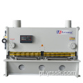 QC11K 12x4000mm Máquina de cisalhamento de guilhotina hidráulica Corte de aço inoxidável com E21s